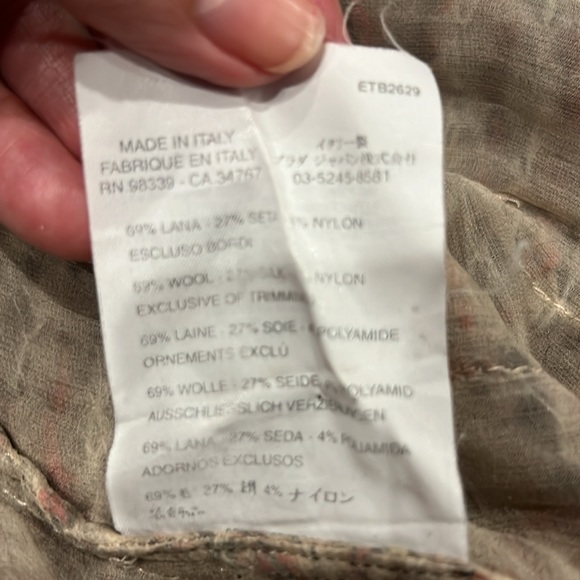 Prada Silk/Wool Dress - Picture 16 of 16